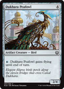 Dukhara Peafowl 207/264 - Kaladesh Singles
