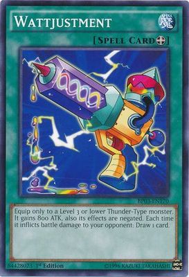 Wattjustment - BP03-EN170 - Common 1st Edition Battle Pack 3: Monster League 1st Edition Singles