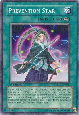 Prevention Star - CRMS-EN045 - Common 1st Edition Crimson Crisis CRMS 1st Edition Singles
