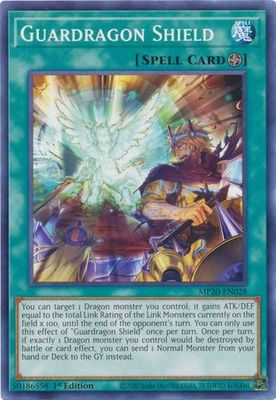 Guardragon Shield - MP20-EN028 - Common 1st Edition 2020 Mega-Tin: Lost Memories 1st Edition Singles