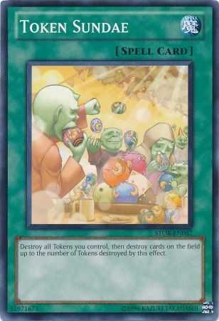 Token Sundae - STOR-EN057 - Common Unlimited Storm of Ragnarok Unlimited Singles