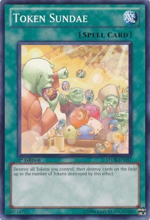 Token Sundae - STOR-EN057 - Common 1st Edition Storm of Ragnarok 1st Edition Singles