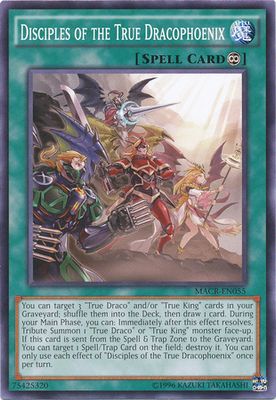 Disciples of the True Dracophoenix - MACR-EN055 - Common Unlimited Maximum Crisis Unlimited Singles