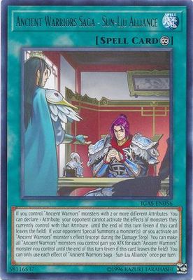Ancient Warriors Saga - Sun-Liu Alliance - IGAS-EN056 - Rare Unlimited Ignition Assault Unlimited Singles