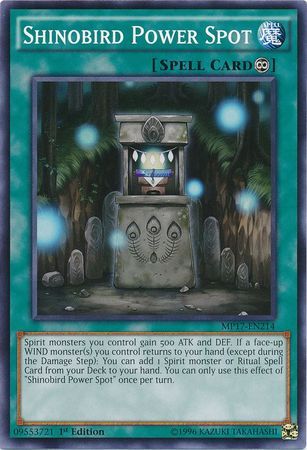 Shinobird Power Spot - MP17-EN214 - Common 1st Edition 2017 Mega-Tins 1st Edition Singles (espanol)