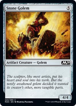 Stone Golem 240/280 Magic 2020 (M20) Singles (Español)