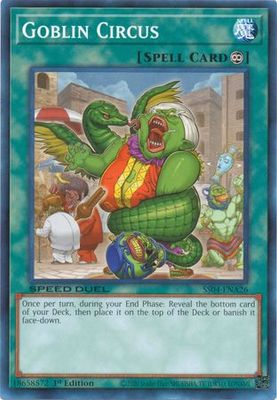 Goblin Circus - SS04-ENA26 - Common 1st Edition Speed Duel Starter Decks: Match of the Millennium Singles (espanol)