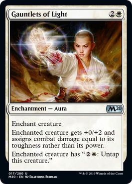 Gauntlets of Light 017/280 Magic 2020 (M20) Singles (Español)