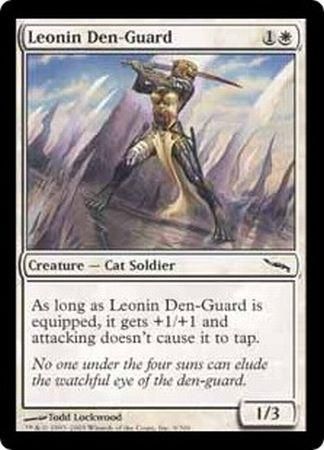 Leonin Den-Guard Mirrodin Singles