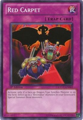 Red Carpet - EXVC-EN063 - Common 1st Edition Extreme Victory 1st Edition Singles (espanol)