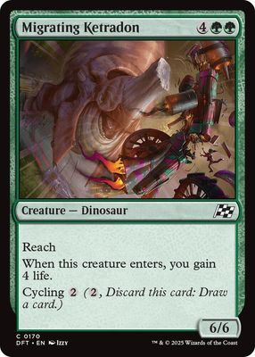 Migrating Ketradon - Aetherdrift (DFT) Aetherdrift