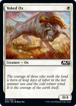 Yoked Ox 041/280 - Magic 2020 (M20) Singles (Español)