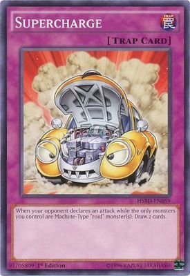 Supercharge - HSRD-EN059 - Common 1st Edition High-Speed Riders 1st Edition Singles