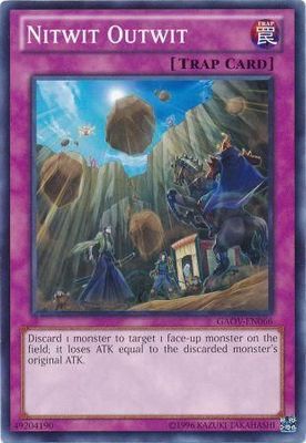 Nitwit Outwit - GAOV-EN066 - Common Unlimited Galactic Overlord Unlimited Singles