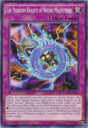 The Phantom Knights of Wrong Magnetring - MACR-EN067 - Common 1st Edition Maximum Crisis 1st Edition Singles