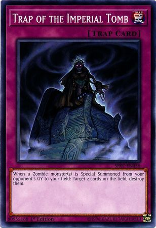 Trap of the Imperial Tomb - SR07-EN036 - Common 1st Edition Structure Deck: Zombie Horde Singles