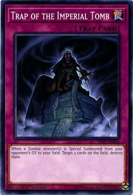 Trap of the Imperial Tomb - SR07-EN036 - Common 1st Edition Structure Deck: Zombie Horde Singles