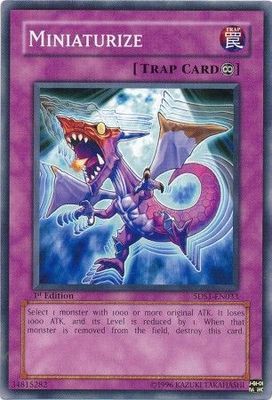 Miniaturize - 5DS1-EN033 - Common 1st Edition Starter Deck: 5D&#39;s (2008) 1st Edition Singles
