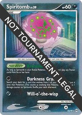 Spiritomb - 2010 (Michael Pramawat) - World Championship Decks (WCD)