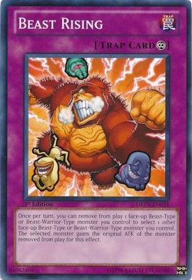 Beast Rising - DREV-EN074 - Common 1st Edition Duelist Revolution 1st Edition Singles
