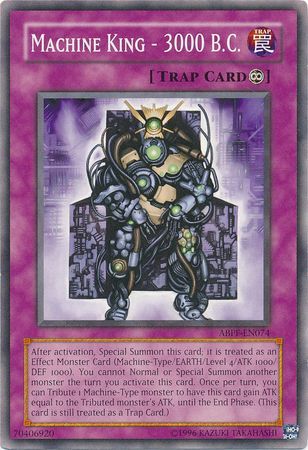 Machine King - 3000 B.C. - ABPF-EN074 - Common Unlimited Absolute Powerforce [ABPF] Unlimited Singles