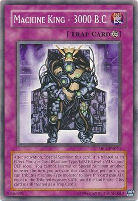 Machine King - 3000 B.C. - ABPF-EN074 - Common Unlimited Absolute Powerforce [ABPF] Unlimited Singles