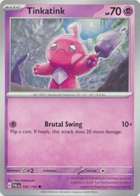 Tinkatink - 102/193 - Common Scarlet &amp; Violet: Paldea Evolved Singles