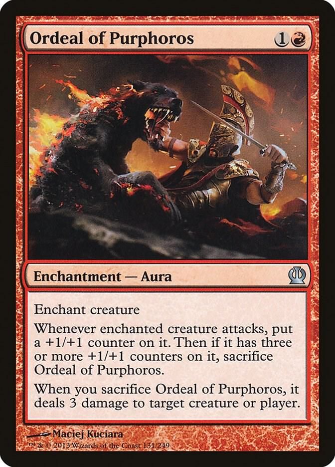 Ordeal of Purphoros 131/249 - Theros Singles