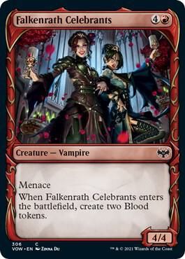 Falkenrath Celebrants 306 - Innistrad: Crimson Vow (VOW)