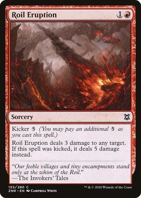 Roil Eruption 155/280 - Zendikar Rising Singles