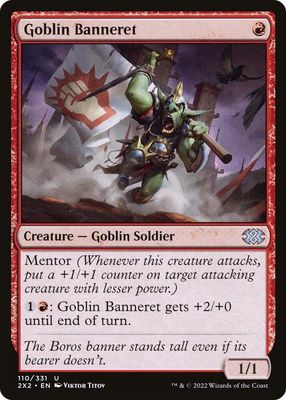 Goblin Banneret 110/331 - Double Masters 2022 (2X2)