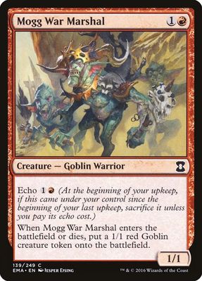 Mogg War Marshal 139/249 - Eternal Masters (EMA)