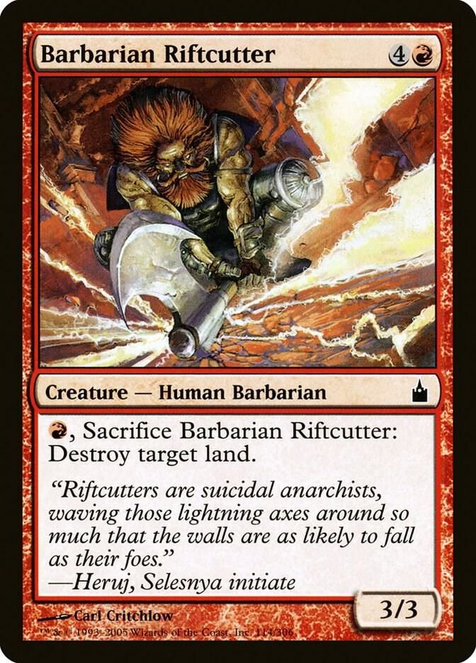 Barbarian Riftcutter 114/306 - Ravnica: City of Guilds (RAV)
