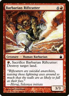 Barbarian Riftcutter 114/306 - Ravnica: City of Guilds (RAV)