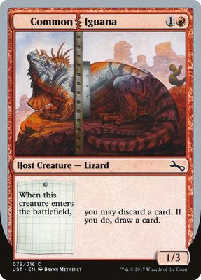 Common Iguana 079/216 - Unstable (UST)