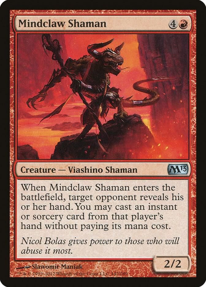 Mindclaw Shaman 142/249 - Magic 2013 (M13)