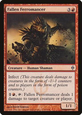 Fallen Ferromancer  82/175 - New Phyrexia (NPH)