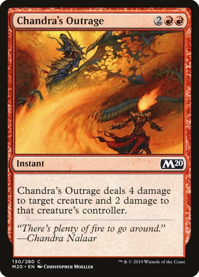 Chandra&#39;s Outrage 130/280 - Core Set 2020 (M20)