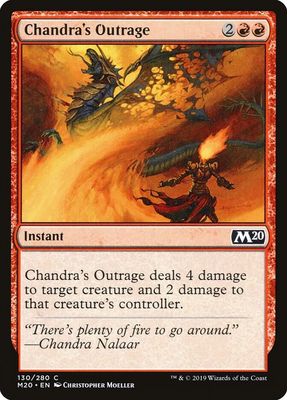 Chandra&#39;s Outrage 130/280 - Core Set 2020 (M20)
