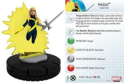 Magik #013 Avengers vs. X-Men Storyline Marvel Heroclix Marvel: Avengers vs. X-Men Storyline (Sin Carta)