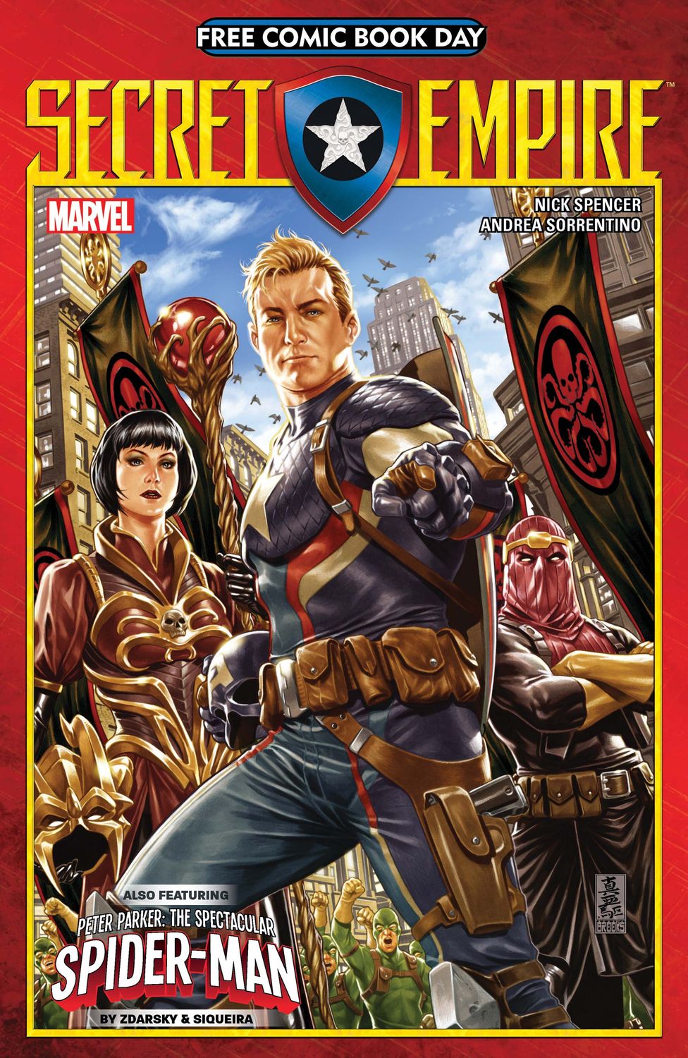 SH Secret Empire Issue Free Comic Book Day Marvel Comics Ingles