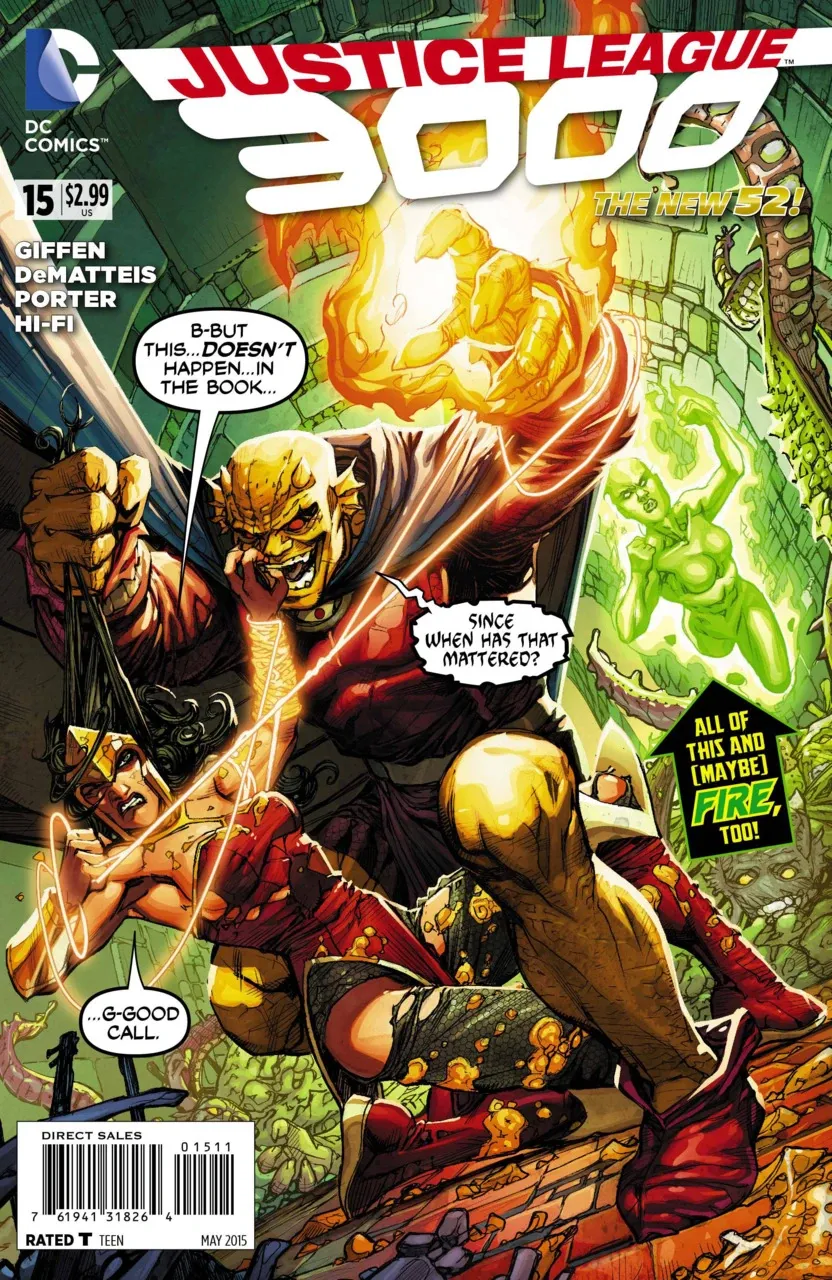 SH Justice League 3000 Issue 15 DC Comics Ingles