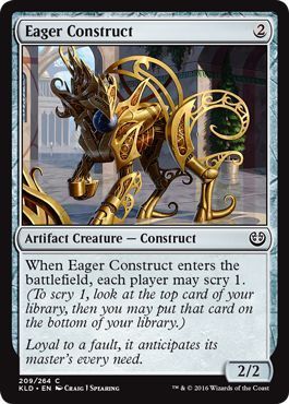 Eager Construct 209/264 Kaladesh Singles(Español)