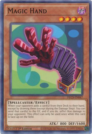 Magic Hand - DLCS-EN047 - Common 1st Edition Dragons of Legend The Complete Series 1st Edition Singles