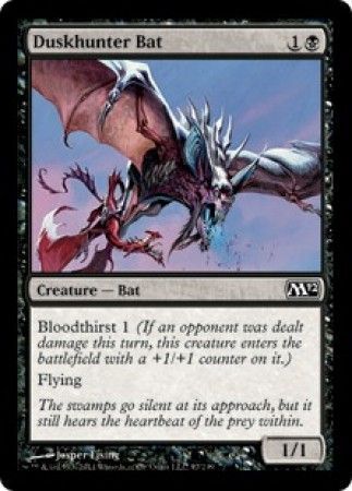 Duskhunter Bat 97/249 - Magic 2012 (M12) Singles