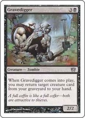 Gravedigger 138/350 - MTG 8th Edition Singles