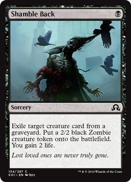 Shamble Back 134/297 Shadows over Innistrad Singles