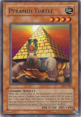 Pyramid Turtle - PGD-026 - Rare Unlimited Pharaonic Guardian [PGD] Unlimited Singles
