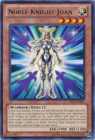 Noble Knight Joan - CBLZ-EN092 - Rare Unlimited Cosmo Blazer Unlimited Singles