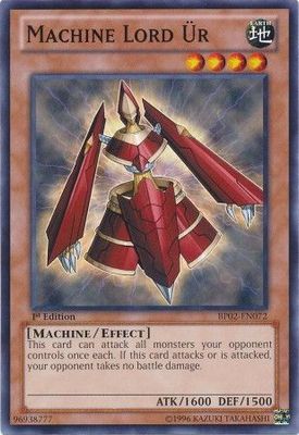 Machine Lord Ur - BP02-EN072 - Common 1st Edition Battle Pack 2: War of the Giants 1st Edition Singles